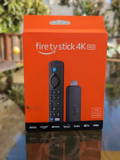 Fire TV Stick 4K Max, plus d'espace de stockage et compatible avec le Wi-Fi 6E. Ce nouveau TV Stick permet de visionner des images en qualité Ultra HD 4K