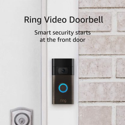 Ring Video Doorbell – Vidéo HD 1080p, détection de mouvement