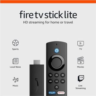 IPTV Clé Box Fire Stick, Box tv Android en sous forme de clé USB, marque Fire TV Stick Lite, la plus abordable - Profitez d'un streaming rapide