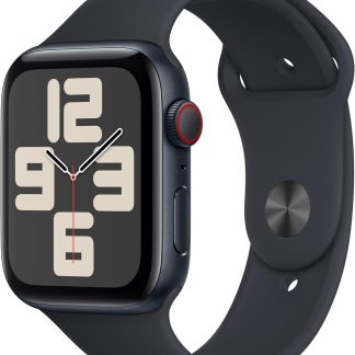 Apple Watch SE 44mm Montre intelligente Suivi de la condition, détection des accidents, moniteur de fréquence cardiaque
